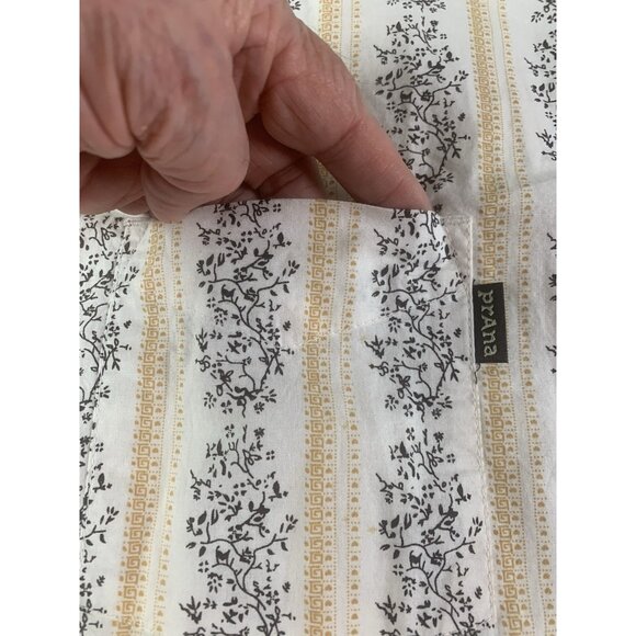 PrAna Breathe Mens 100% Cotton Shot Sleeve Button Up Shirt Size 2XL Multicolor - Picture 4 of 9